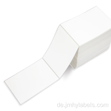 4x6 thermische Fanfold -Etiketten